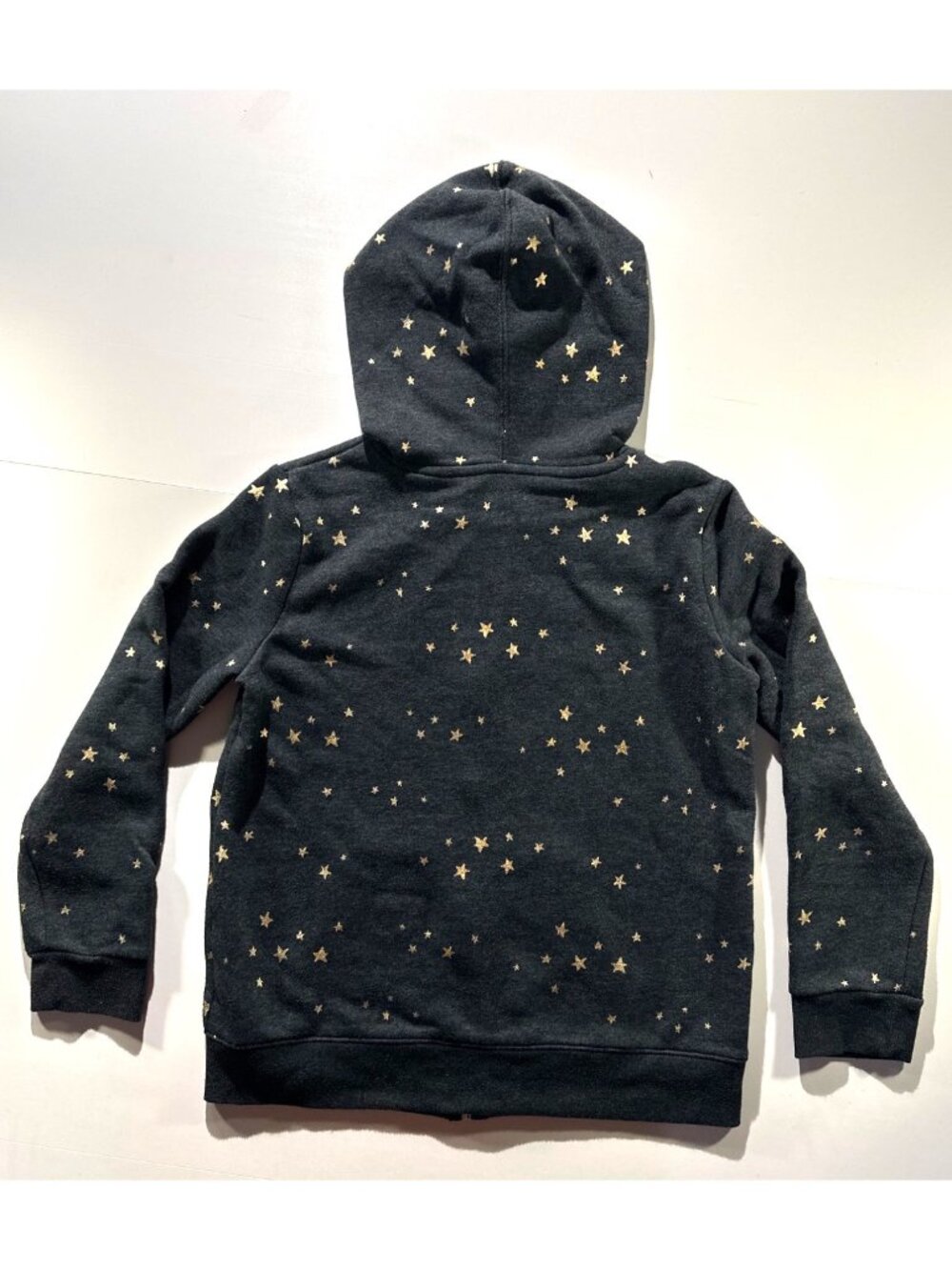 Cat & Jack Girls Star Print Zip-Up Hoodie - Picture 2 of 12